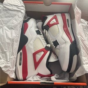Nike Air Jordan 4 Retro Red Cement